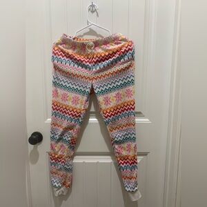 Rainbow girl pajama pants